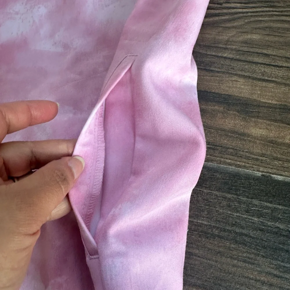 Figs Rafaela  Scrub Top Pink Tie-Dye Limited Edition - Picture 7 of 8